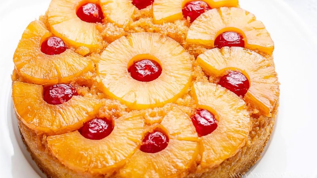 Upside pineapple cake