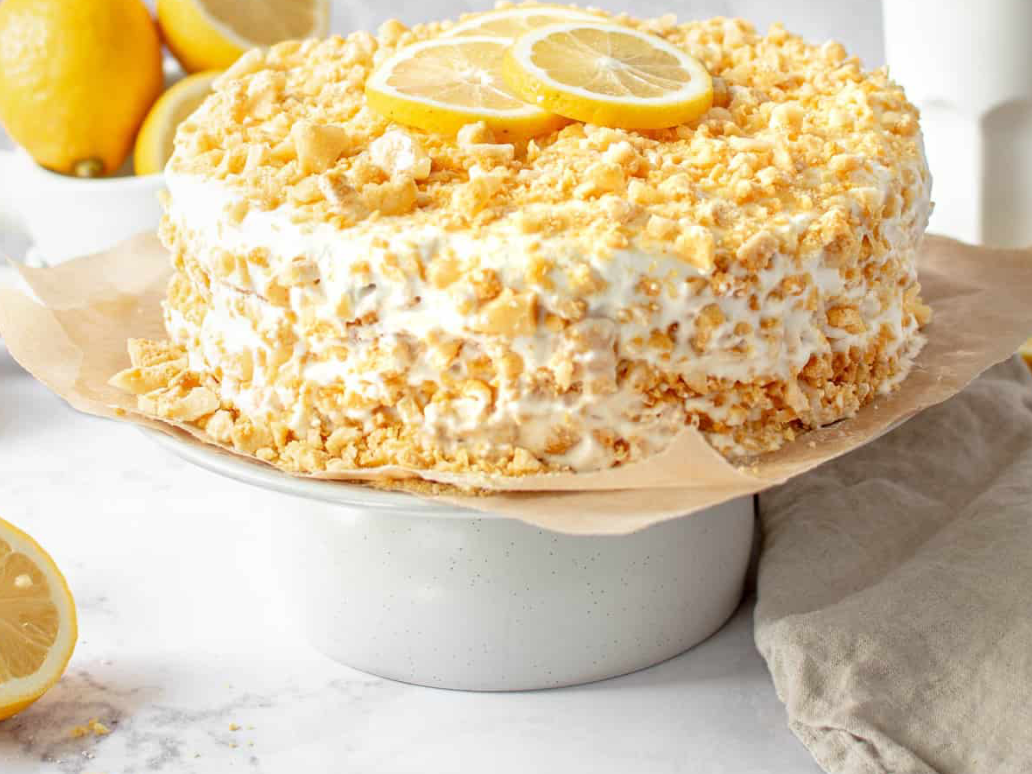 Lemon Crunch Cake